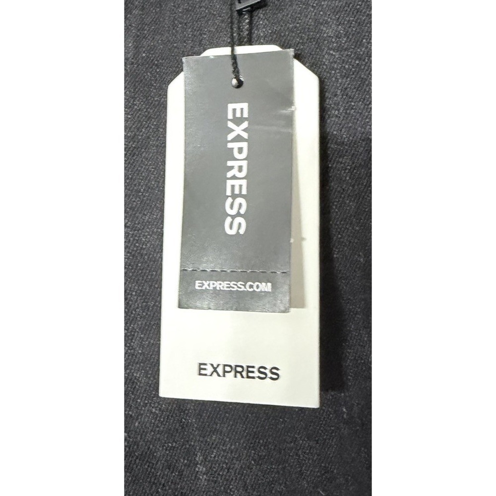 NWT Express Skinny Mid Rise Womens Stretch Black Flexx Jeans Denim Size M 6/8/10 - Picture 8 of 11